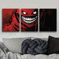 3pcs Red-faced monster Metal Print Ready to Hang Art