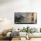 Cherry Blossom Tree on a Stone Wall Art Canvas Office Home Room Framed 120x60cm