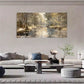 Serene River & Tree Scene wall canvas office home room framed 120x60cm
