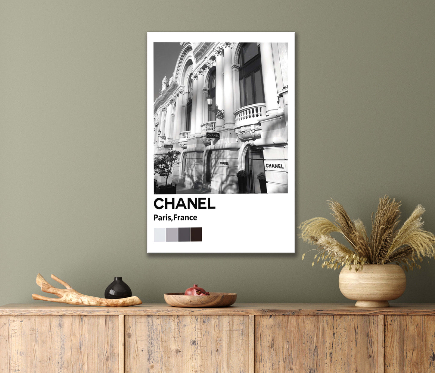 Art Of Chanel Establishment Print 100% Australian Made 40x60cm Stretched Canvas Ready to Hang