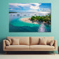 Aerial View of Tulang Diot Island Print 100% Australian Made Stretched Canvas Ready to Hang - BC-118