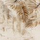 Morocco Beige Palm Shadow Wall Art Canvas Office Home Room Framed 120x60cm