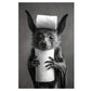 Whimsical Bat with Toilet Paper Print 100% Australian Made 40x60cm Stretched Canvas Ready to Hang