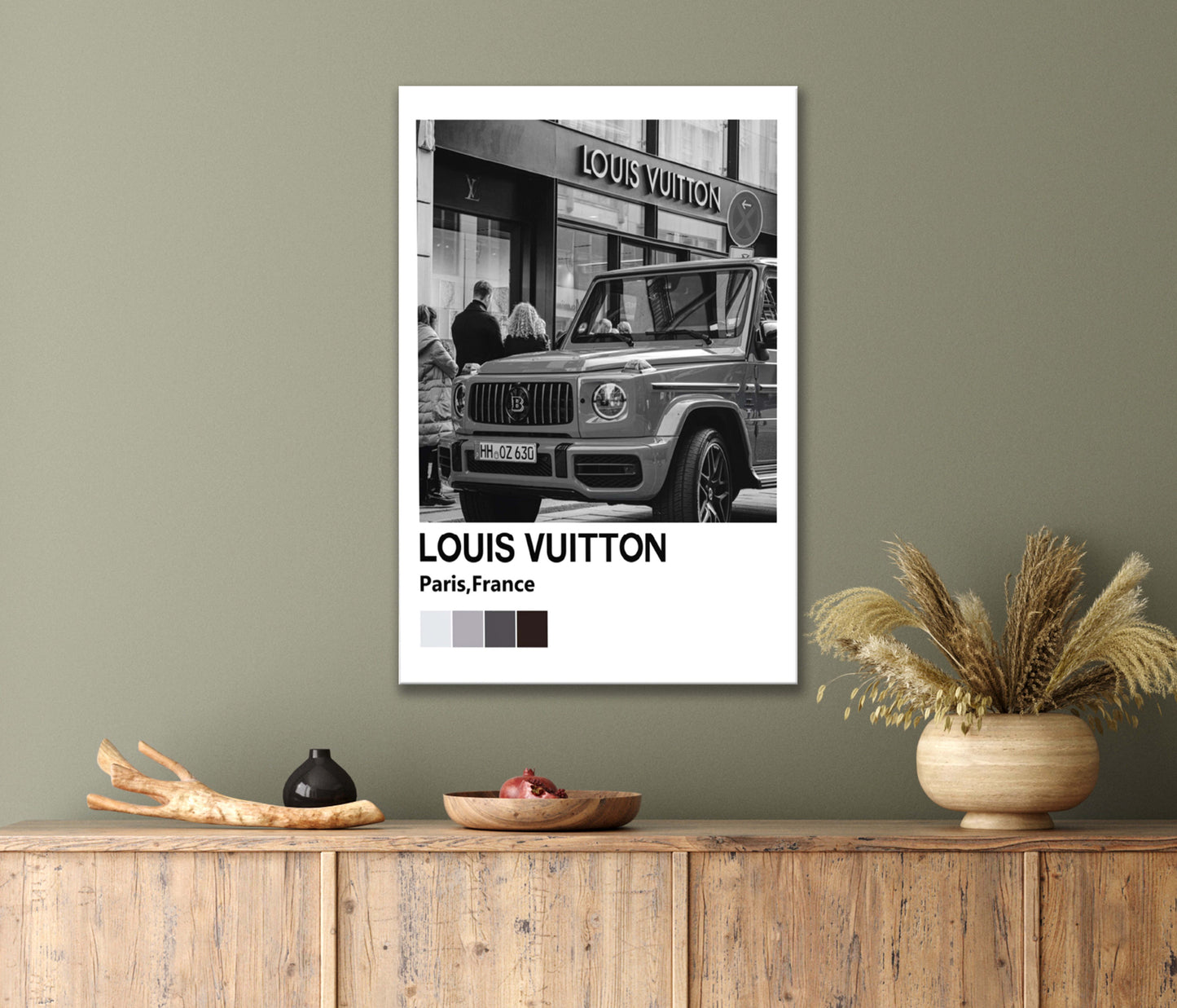 Art Of Louis Vuitton Establishment Print 100% Australian Made 40x60cm Stretched Canvas Ready to Hang