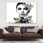 Fashion Girl Gold Design Print 100% Australian Made Stretched Canvas Ready to Hang - FS - 168