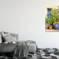 Painting Of a Potted Lemon Tree Print 100% Australian Made 40x60cm Stretched Canvas Ready to Hang