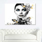 Fashion Girl Gold Design Print 100% Australian Made Stretched Canvas Ready to Hang - FS - 168