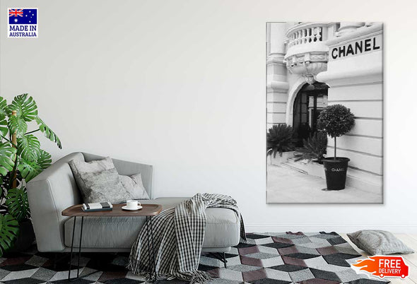 Fashion Store B&W Print 100% Australian Made Stretched Canvas Ready to Hang - FS - 101