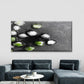Ice Cubes With Mint Wall Art Canvas Office Home Room Framed 80x45cm