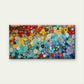 Abstract with Colorful Circles Wall Art Canvas Office Home Room Framed 120x60cm