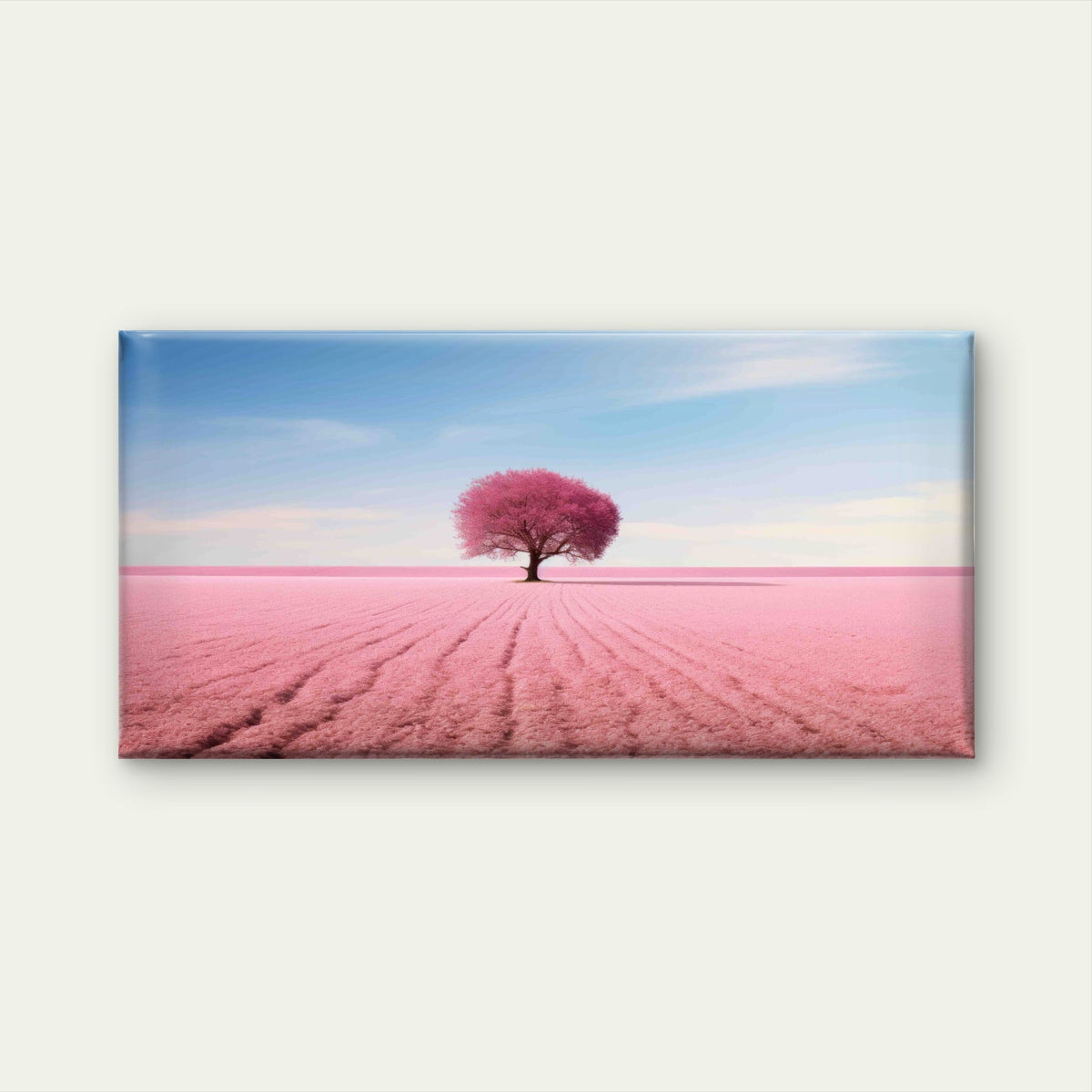 Blush Of The Horizon Wall Art Canvas Office Home Room Framed 120x60cm