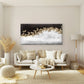 Luxury Golden Butterfly Wall Art Canvas Office Home Room Framed 120x60cm