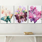 3pcs Modern Fashion Butterfly Animal Abstract Art Landscape Wall Art Set Canvas Framed 40x60cm - High Quality Print 100% Australian Made Wall Canvas Ready to Hang