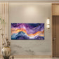Abstract Art Alcohol Ink Sea Wall Art Canvas Office Home Room Framed 120x60cm