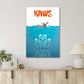 Comic Cartoon Character Dive into The Ocean Adventure Print 100% Australian Made 40x60cm Stretched Canvas Ready to Hang