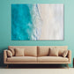 Blue Sea Water in Sunny Day Print 100% Australian Made Stretched Canvas Ready to Hang - BC-120