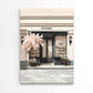 Fashion Store Front with Blossom Tree Print 100% Australian Made 40x60cm Stretched Canvas Ready to Hang