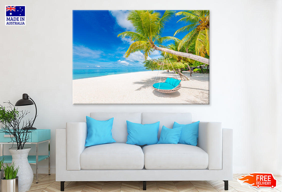 Perfect Beach Vacation & Summer Holiday Print 100% Australian Made Stretched Canvas Ready to Hang - BC-121