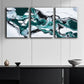 3pcs Antarctic Ice Shelf  Metal Print Ready to Hang Art