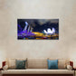 Cityscape Singapore Marina Bay Wall Art Canvas Office Home Room Framed 80x45cm