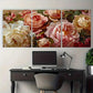 3pcs Peonies Garden Vintage Classical Metal Print Ready to Hang Art