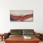 Modern Boho Terracotta Mountain Wall Art Canvas Office Home Framed 120x60cm