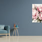 Painting Of Beautiful Pink Flowers Print 100% Australian Made 40x60cm Stretched Canvas Ready to Hang