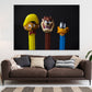 Cartoon Characters Toys Photograph Print 100% Australian Made Stretched Canvas Ready to Hang - NK-124