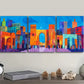 3pcs Luxurious Colored Gate Metal Print Ready to Hang Art