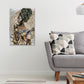 Painting Of a Woman with a Turban Print 100% Australian Made 40x60cm Stretched Canvas Ready to Hang