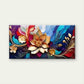 Three-Dimensional Flower Wall Art Canvas Office Home Room Framed 80x45cm