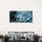 Echeveria Succulent Plant Leaves Wall Art Canvas Office Home Framed 120x60cm