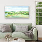 Rustic Watercolor Farm Field Wall Art Canvas Office Home Room Framed 120x60cm