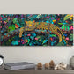 3pcs The Leopard on the Branch Metal Print Ready to Hang Art