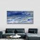 Ocean Waves Seascape Wall Art Canvas Office Home Room Framed 120x60cm