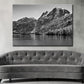 Silver Lake California in Mono County Print 100% Australian Made Stretched Canvas Ready to Hang - BW-102