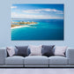 Ocean View With City Print 100% Australian Made Stretched Canvas Ready to Hang - BC-102