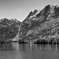 Silver Lake California in Mono County Print 100% Australian Made Stretched Canvas Ready to Hang - BW-102