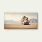 Desert Sandstone Rock Formation Wall Art Canvas Office Home Framed 120x60cm
