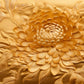 Modern Flowers Luxury Gold Floral Wall Art Canvas Office Home Framed 80x45cm