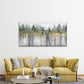Abstract Forest Painting Wall Art Canvas Office Home Room Framed 120x60cm