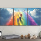 3pcs Rainbow Bridge to Heaven Metal Print Ready to Hang Art