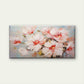 Modern Pink Peony Floral Bloom Wall Art Canvas Office Home Room Framed 80x45cm