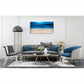 Underwater Ocean Blue Seascape Sunlight & Sand Wall Art canvas office home room framed 120x60cm