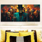 3pcs Skeleton Magician Metal Print Ready to Hang Art