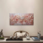 Pink Heavy Palette Bloom Flora Wall Art Canvas Office Home Room Framed 120x60cm