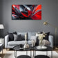 Abstract Minimalist Modern Wall Art Canvas Office Home Room Framed 120x60cm