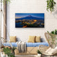 Fuji Mountains Fujikawaguchiko City Japan Wall Art Canvas Office Home Room Framed 120x60cm
