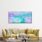Fluid Pastel Alcohol Ink Wall Art Canvas Office Home Room Framed 120x60cm