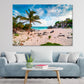 The Caribbean Sea in Mexico Print 100% Australian Made Stretched Canvas Ready to Hang - BC-132